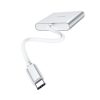 Адаптер Hoco HB14 Type-C to USB3.0+HDMI+PD2.0 Silver 181431