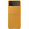 Чехол для Leather Cover Mustard Samsung Galaxy Z Flip 3 F711 EF-VF711LYEGRU Горчичный