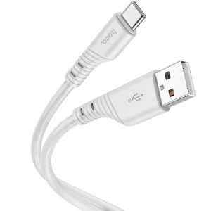 Кабель Hoco X97 Crystal USB to Type-C 2.4A 1м Light gray