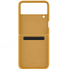 Чехол для Leather Cover Mustard Samsung Galaxy Z Flip 3 F711 EF-VF711LYEGRU Горчичный 179587