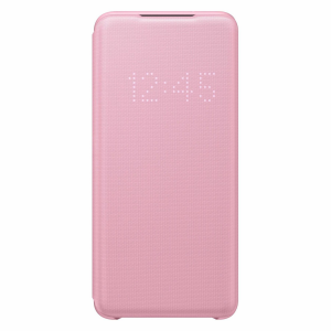 Чехол-книжка LED View для Samsung Galaxy S20 EF-NG980PPEGRU Pink