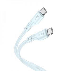 Кабель Hoco X97 Type-C to Type-C 60W 1м Light Blue