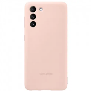 Чехол Silicone Cover для Samsung Galaxy S21 Plus (тех.упаковка) Pink