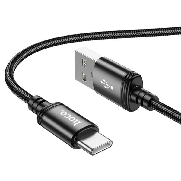 Кабель Hoco X89 Wind USB to Type-C 1m Black