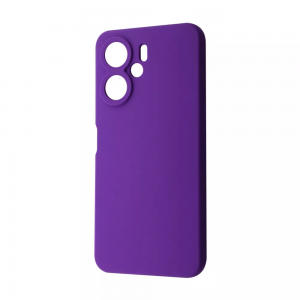 Чехол Silicone WAVE Full для Xiaomi Redmi 13C / Poco C65 Dark purple