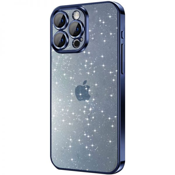 Чехол Glittershine для iPhone 15 Pro Max Dark Blue