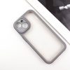 Чехол Colour 1.5mm для Iphone 15 Прозрачный / Grey 179024