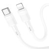 Кабель Hoco X83 Type-C to Lightning 20W 1м White 180858