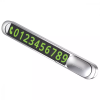 Автовизитка Proove Parking Number Plate Metal Lock Silver