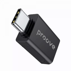 Адаптер Proove Extension OTG USB to Type-C Black