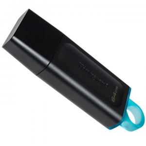 Флеш-память Kingston Exodia USB 3.2 DT 64GB Black / Teal