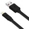 Кабель Hoco X5 Bamboo Charging USB to Lightning 2.4A 1м Black 180197