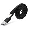 Кабель Hoco X5 Bamboo Charging USB to Lightning 2.4A 1м Black 180198