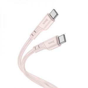 Кабель Hoco X97 Type-C to Type-C 60W 1м Light Pink