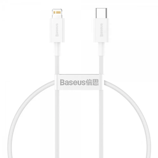 Кабель Baseus Superior Series Fast Charging Type-C to Lightning PD 20W 0.25м White