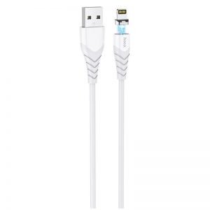 Кабель Hoco X63 Racer USB to Lightning 2.4A 1м White