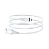 Кабель Hoco X63 Racer USB to Lightning 2.4A 1м White 180204