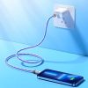 Кабель Hoco U113 PD Type-C to Lightning 20W 1м Blue 180752
