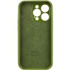 Чехол Silicone Case с защитой камеры для Iphone 15 Pro Max Зеленый / Dark Olive 181877