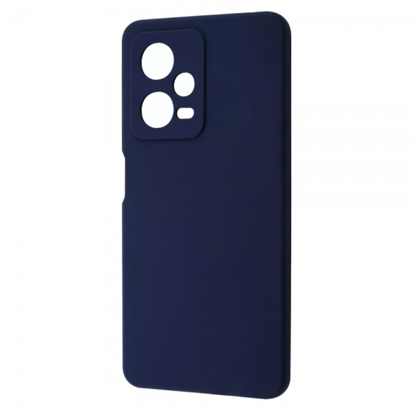 Чохол Silicone WAVE Full для Xiaomi Redmi Note 12 Pro 5G Midnight blue