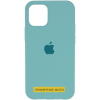 Чехол Silicone Case для Iphone 16 Бирюзовый / Marine Green