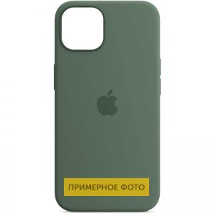 Чехол Silicone Case для Iphone 16 Зеленый / Eucalyptus