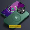 Чехол Metal Buttons MagSafe Colorful для Iphone 16 Pro Max Зеленый 183172