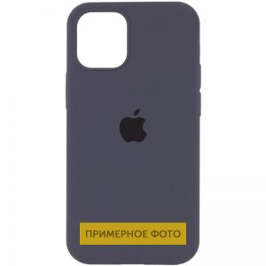 Чехол Silicone Case для Iphone 16 Pro Серый / Dark Gray