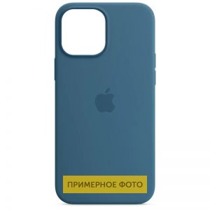 Чехол Silicone Case для Iphone 16 Pro Max Синий / Blue Jay