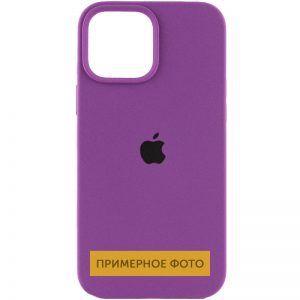 Чехол Silicone Case для Iphone 16 Pro Max Фиолетовый / Grape