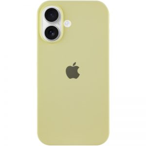 Чехол Silicone Case для Iphone 16 Plus Желтый / Mellow Yellow