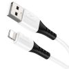 Кабель Hoco X82 USB to Lightning 2.4A 1м White 183315