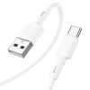 Кабель Hoco X83 USB to Type-C 3A 1м White 183255