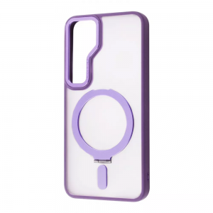 Чехол WAVE Attraction MagSafe для Samsung Galaxy S24 Purple