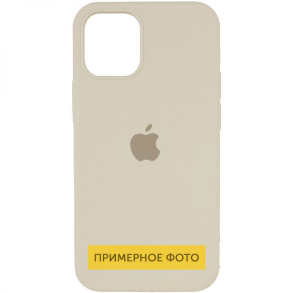 Чехол Silicone Case для Iphone 16 Plus Бежевый / Antigue White