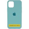 Чехол Silicone Case для Iphone 16 Pro Max Бирюзовый / Marine Green