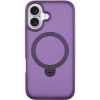 Чехол Metal Buttons MagSafe Colorful HQ Ring для Iphone 16 Purple