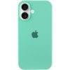 Чехол Silicone Case для Iphone 16 Plus Бирюзовый / Marine Green