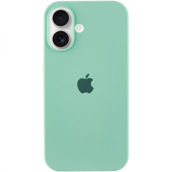 Чехол Silicone Case для Iphone 16 Бирюзовый / Turquoise