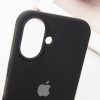 Чехол Silicone Case для Iphone 16 Plus Черный / Black 183891