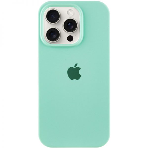 Чехол Silicone Case для Iphone 16 Pro Max Бирюзовый / Turquoise