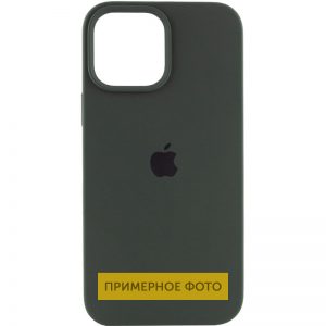 Чехол Silicone Case для Iphone 16 Plus Зеленый / Cyprus Green