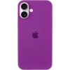 Чехол Silicone Case для Iphone 16 Фиолетовый / Grape