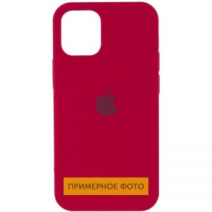 Чехол Silicone Case для Iphone 16 Plus Красный / Rose Red