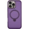 Чехол Metal Buttons MagSafe Colorful HQ Ring для Iphone 16 Pro Max Purple