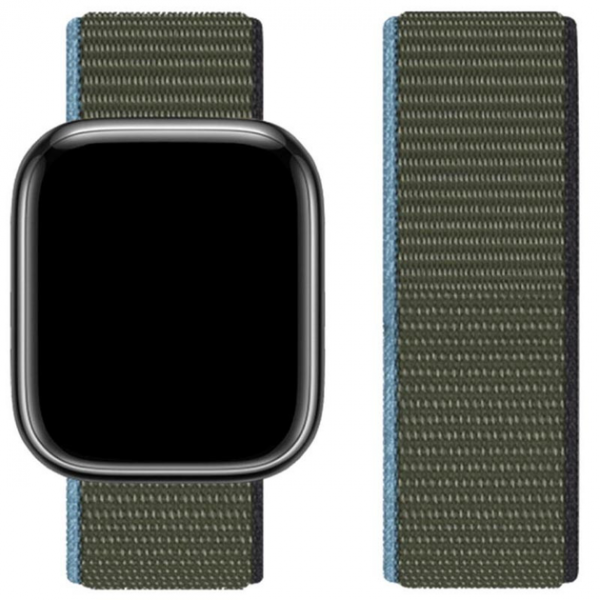 Ремешок HOCO WA02 для Apple Watch 42/44/45/49 mm Dark Olive Green