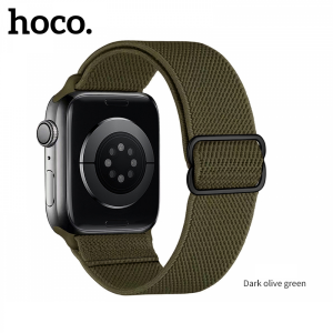 Ремешок HOCO WA04 для Apple Watch 38/40/41 mm Dark Olive Green