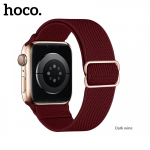 Ремешок HOCO WA04 для Apple Watch 38/40/41 mm Dark Wine