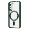 Чехол WAVE Metal Color MagSafe для Samsung Galaxy S23 Plus Прозрачный/Dark green