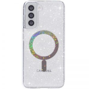 Чехол Eclipse Sparkle MagSafe для Samsung Galaxy S22 Прозрачный